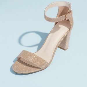 Block Heel Ankle Strap Sandle